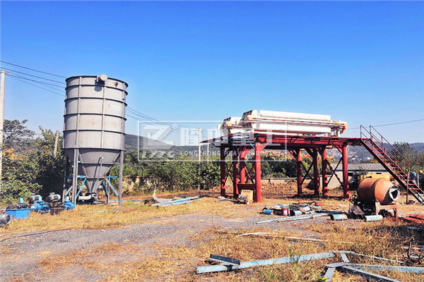 時(shí)處理200噸的制沙生產(chǎn)線 板框壓濾機(jī)詳細(xì)配置